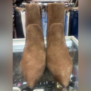 Stuart Weitzman Naomi 50MM Suede Booties. New no box
